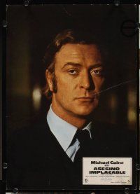 4e197 GET CARTER 12 Spanish LCs '75 great images of Michael Caine in gangster action!