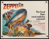 4g699 ZEPPELIN 1/2sh '71 Michael York, Elke Sommer, art of the great war's most explosive moment!