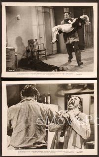 4p296 INDESTRUCTIBLE MAN 11 8x10 stills '56 Lon Chaney Jr. as the inhuman, invincible monster!