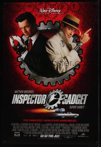 4w318 INSPECTOR GADGET advance DS 1sh '99 Walt Disney, Matthew Broderick, Rupert Everett!