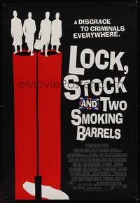 4w425 LOCK, STOCK & TWO SMOKING BARRELS DS 1sh '99 Guy Ritchie, Vinnie Jones, Jason Statham