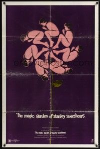 5b542 MAGIC GARDEN OF STANLEY SWEETHEART revised 1sh '70 nude Don Johnsons are petals of a flower!