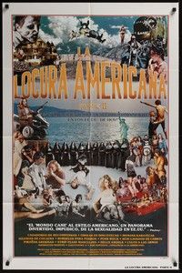 5b833 THIS IS AMERICA PART II Spanish/U.S. 1sh '77 wild shock-umentary of crazy people in the U.S.!