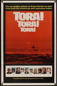 5b860 TORA TORA TORA int'l style B 1sh '70 the re-creation of the incredible attack on Pearl Harbor!