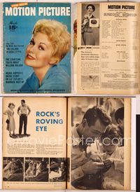 5d138 MOTION PICTURE magazine October 1956, portrait of short-haired Kim Novak by Mead-Maddick!