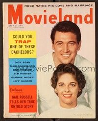 5d125 MOVIELAND magazine June 1956 Rock Hudson rates his marriage, but fibs a lot!