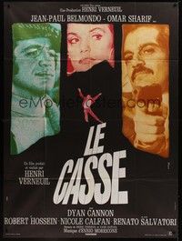 5h436 BURGLARS French 1p '72 jewel thieves Omar Sharif, Jean-Paul Belmondo & Dyan Cannon!