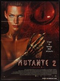 5h651 SPECIES II French 1p '98 sexy & scary alien Natasha Henstridge!