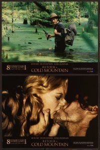 5h383 COLD MOUNTAIN 6 French LCs '04 Jude Law, Nicole Kidman, Renee Zellweger