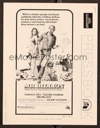 5j669 MR BILLION pressbook '77 Terence Hill, Jackie Gleason, Valerie Perrine & Slim Pickens!