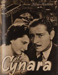 5k175 CYNARA German program '34 many images of Ronald Colman & beautiful Kay Francis!