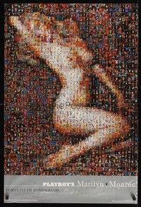 5t404 PLAYBOY'S MARILYN MONROE FORTY-FIFTH ANNIVERSARY special 24x36 '98 cool image!