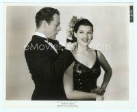 6a248 HUMAN CARGO 8x10 still '36 close up of Brian Donlevy in tux with sexy young Rita Hayworth!