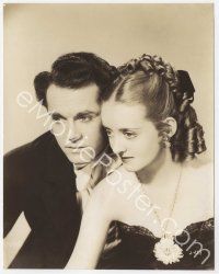 6a278 JEZEBEL 7.5x9.5 still '38 wonderful close up of Bette Davis & Henry Fonda!