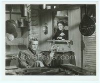 6a283 JOHNNY GUITAR 8x10 still '54 Joan Crawford lies to Sterling Hayden & says she waited for him!