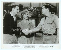 6a293 KID GALAHAD 8x10 still '62 Lola Albright between Elvis Presley & Gig Young!