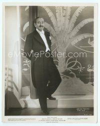 6a298 KING OF THE TURF 8x10 still '39 full-length Adolphe Menjou wearing tuxedo!