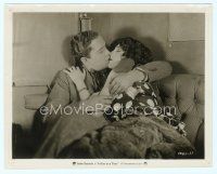 6a300 KISS IN A TAXI 8x10 still '27 close up of Bebe Daniels in the scene that named the movie!