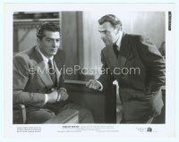 6a301 KISS OF DEATH 8x10 still '47 Brian Donlevy interrogates Victor Mature in courtroom!