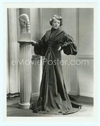 6a307 LADY OF SECRETS 8x10 still '36 full-length Ruth Chatterton in flowing gown by Whitey Schafer!