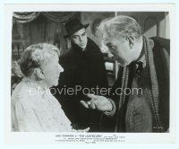 6a309 LADYKILLERS 8x10 still '55 Herbert Lom watches Alec Guinness talking to Katie Johnson!