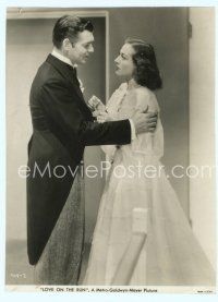 6a348 LOVE ON THE RUN 7x9.5 still '36 full-length close up of Clark Gable & Joan Crawford!