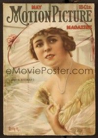 6b081 MOTION PICTURE magazine May 1917 portrait of Anita Stewart by Leo Sielke Jr!