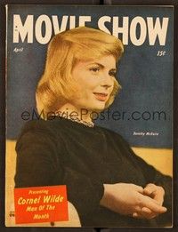 6b143 MOVIE SHOW magazine April 1946 Dorothy Mcguire from The Spiral Staircase!