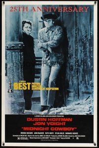 6h335 MIDNIGHT COWBOY 1sh R94 Dustin Hoffman, Jon Voight, John Schlesinger classic!