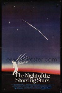 6h366 NIGHT OF THE SHOOTING STARS 1sh '82 La Notte di San Lorenzo, Paolo & Vittorio Taviani!