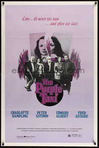 6h408 PURPLE TAXI 1sh '81 Un taxi mauve, Yves Boisset, Charlotte Rampling!