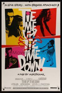 6h515 TIE ME UP! TIE ME DOWN! 1sh '90 Pedro Almodovar's Atame!, Antonio Banderas!