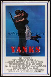 6h567 YANKS 1sh '79 Richard Gere, Vanessa Redgrave, John Schlesinger WWII Home Front!