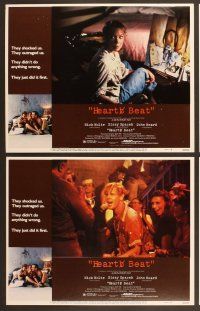 6j215 HEART BEAT 8 LCs '80 Nick Nolte, Sissy Spacek, & John Heard!