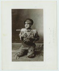 6k180 BORIS KARLOFF deluxe 8x10 still '30s from his first starring stage role in 1912!