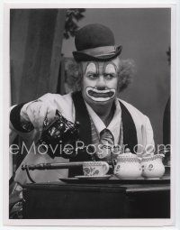 6k200 CAPTAIN KANGAROO TV 7.25x9.25 still '70 Bob Keeshan in full makeup as the Town Clown!