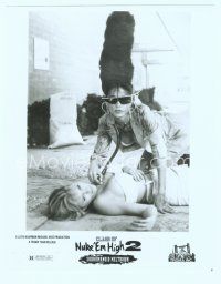 6k224 CLASS OF NUKE 'EM HIGH PART 2 8x10 still '91 great image of wacky sexy doctor & patient!