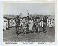 6k409 KING SOLOMON'S MINES 8x10.25 still '50 Deborah Kerr, Stewart Granger & Carlson w/natives!