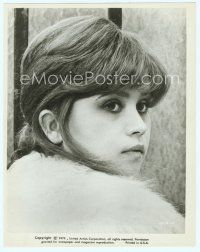 6m342 MARIA SCHNEIDER 8x10 still '73 sexy head & shoulders close up from Last Tango in Paris!