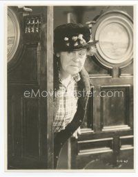 6m343 MARIE DRESSLER 7.5x9.75 still '30 great close up peeking through doorway from Anna Christie!