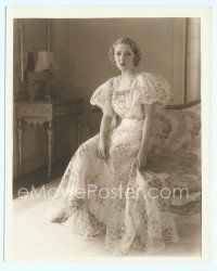 6m365 MARY PICKFORD deluxe 8x10 still '20s full-length portrait seated at home by K.O. Rahmn!