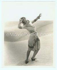 6m383 NANCY CARROLL 8x10 still '30s great full-length portrait about to faint on sand dunes!