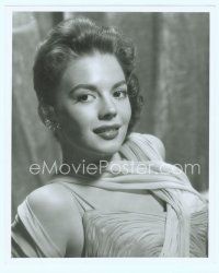 6m389 NATALIE WOOD 8x10 still '50s heavily made up head & shoulders portrait of the sexy star!