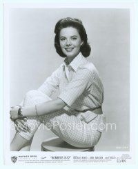 6m392 NATALIE WOOD 8x10 still '57 close up seated portrait of the star from Bombers B-52!