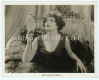 6m397 NORMA TALMADGE 8x10 still '26 close up in bed looking at herself in mirror from Camille!