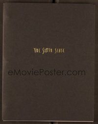 6s063 SIXTH SENSE signed final shooting script November 2, 1998 by M. Night Shyamalan!