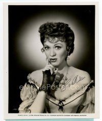 6s149 EVE ARDEN signed 8x10 still '47 playing a mother for first time in Song of Scheherazade!