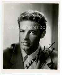 6s157 GUY MADISON signed 8x10 still '46 head & shoulders portrait by Ernest A. Bachrach!