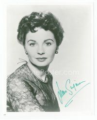 6s312 JEAN SIMMONS signed 8x10 REPRO still '90 head & shoulders portrait of the beautiful actress!