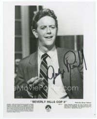 6s180 JUDGE REINHOLD signed 8x10 still '87 as Billy Rosewood from Beverly Hills Cop II!